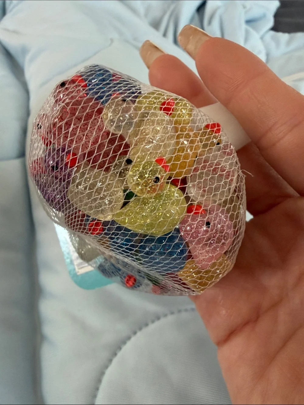 Glitter Mini  Quacks Duck Toy Set of 50 ducks